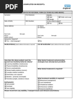 DVA Dental Prior Approval Request Form | PDF | Dentist | Dentistry