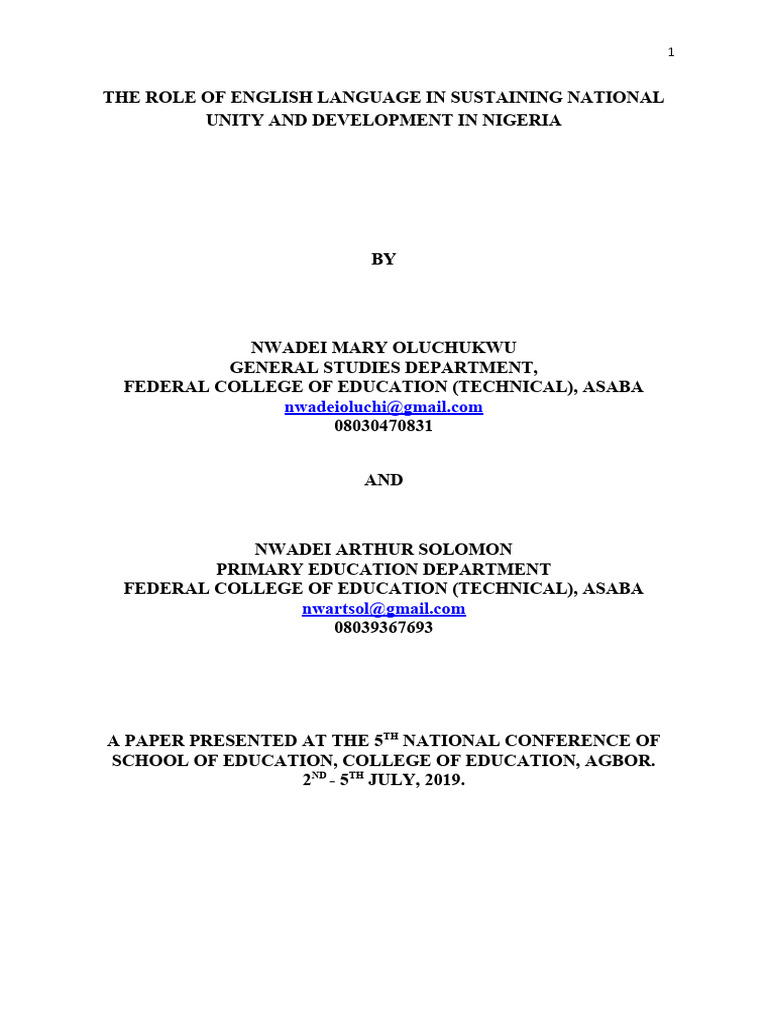the-role-of-english-language-in-sustaining-national-unity-and