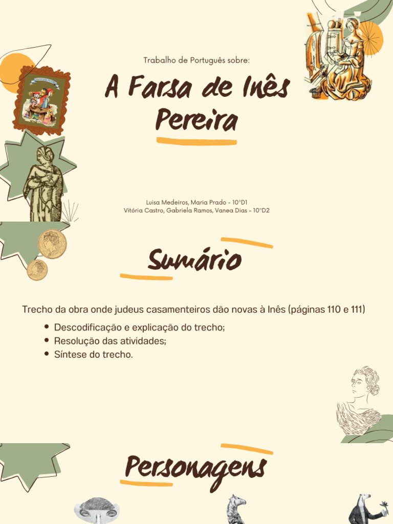 A Farsa de Inês Pereira | PDF