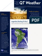 Argentina Starting To Dry?: Morning Forecast News-Leer