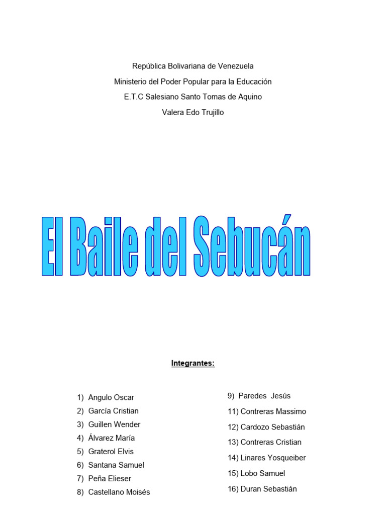 Historia y Tradición del Sebucán | PDF | Bailes | Musicología