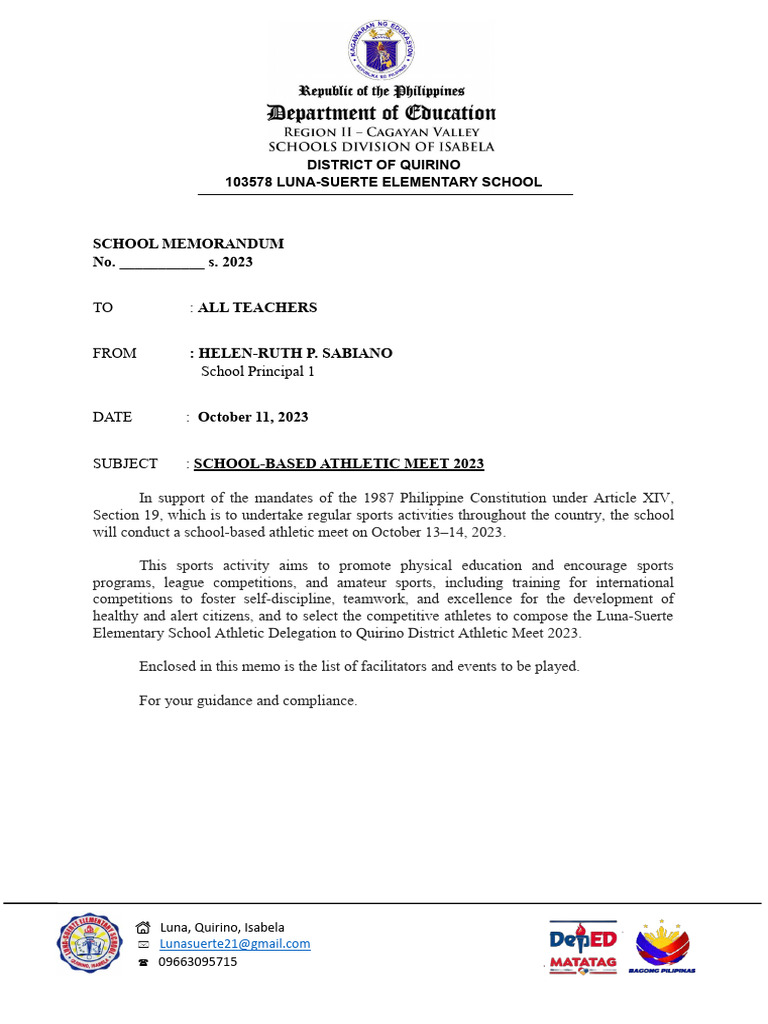 Memorandums to Boost IT Education and Sports