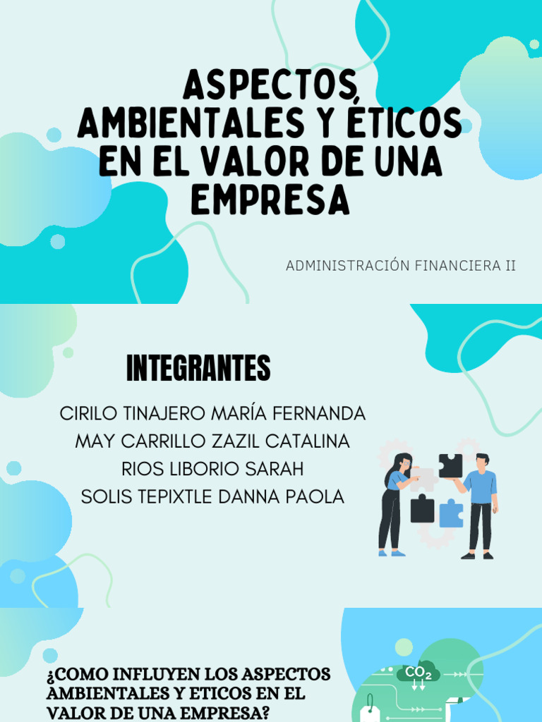 Impacto Ético y Ambiental en Empresas | PDF | Business | Mercado (economía)