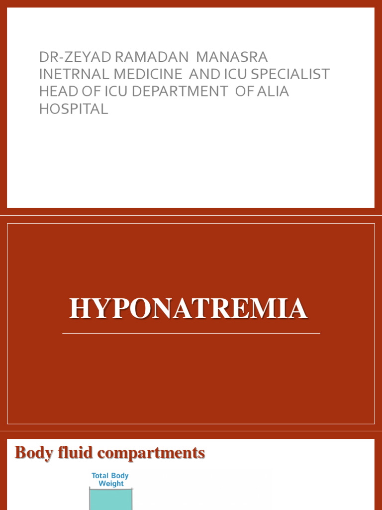hyponatremia-٢ | Download Free PDF | Medical Specialties | Clinical ...