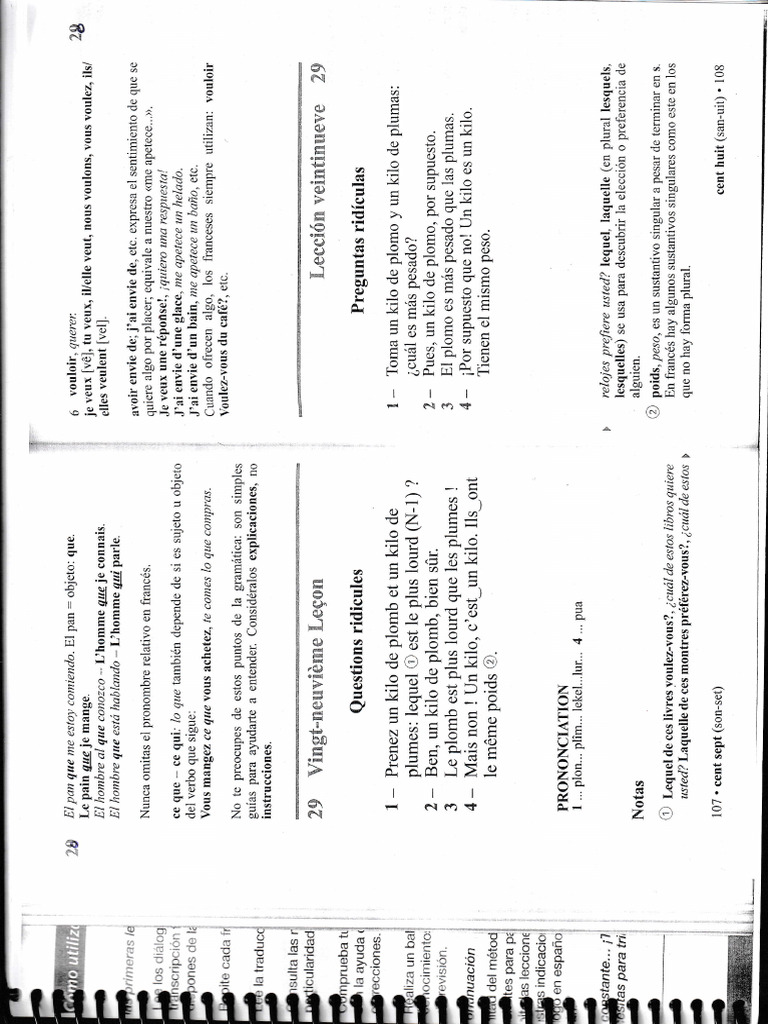 Leçon 28 (2), Leçon 29 | PDF