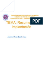 RESUMEN DE IMPLANTACIÓN