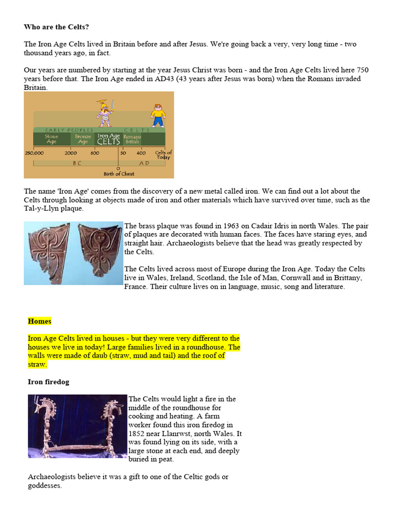 Who Are The Celts Pdf Celts Druid