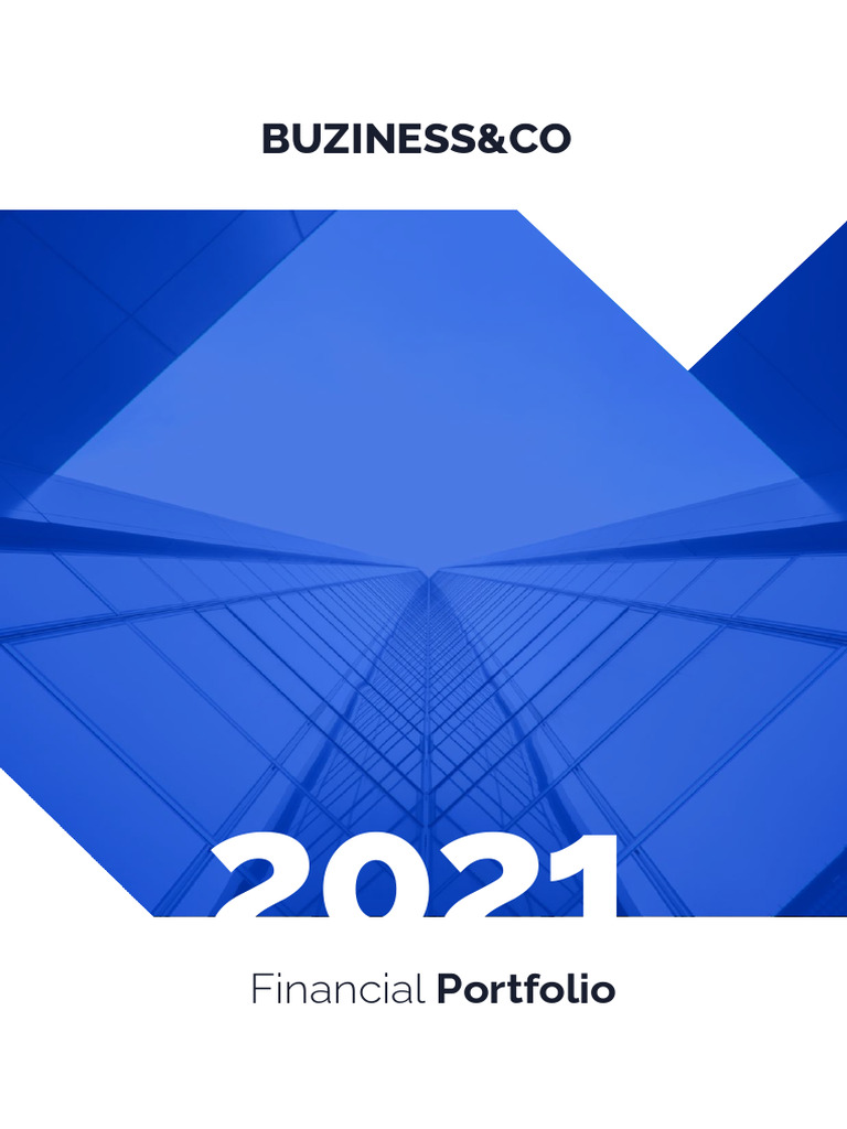 Business Financial Portfolio Template | PDF