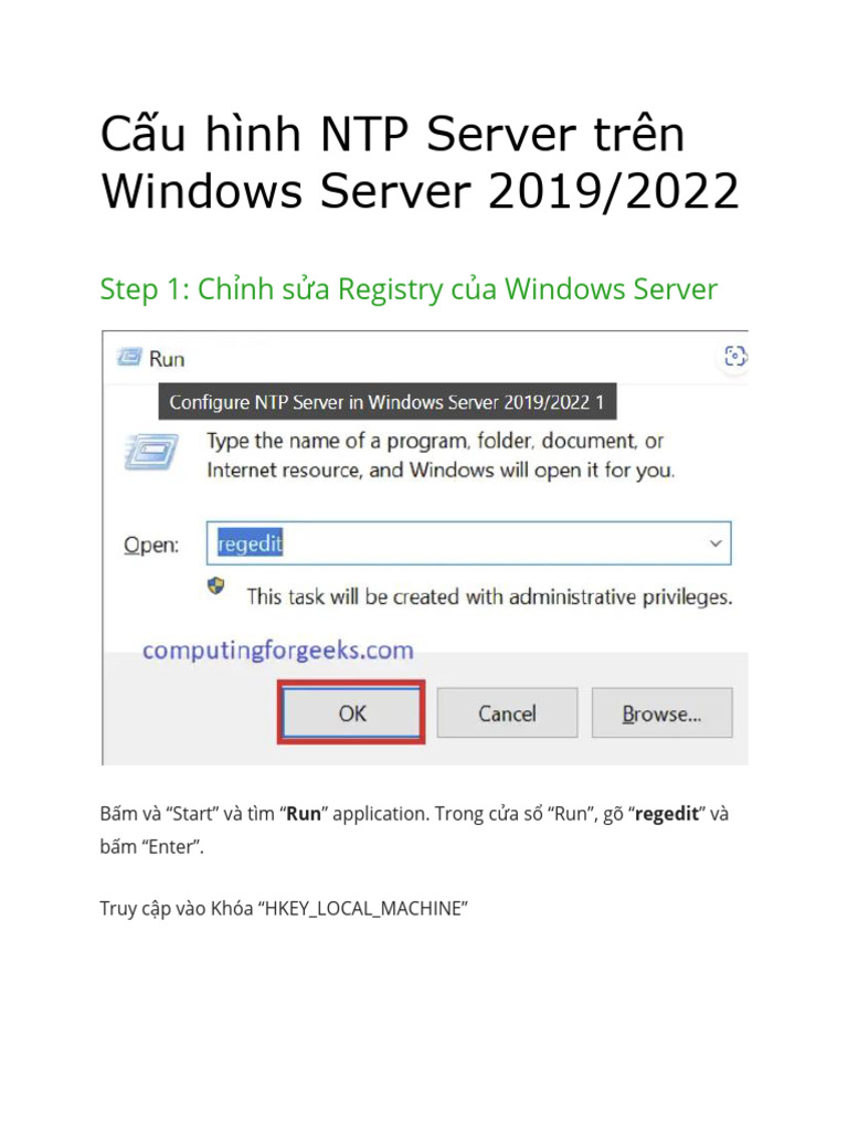 Cach Tao Server Tren Pc