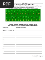 Download ALL Code Sheets by Kevin Spencer SN7450955 doc pdf