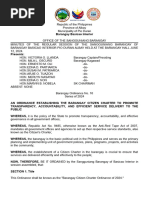 Badac Post Activity Report Iec Distribution Pdf