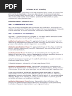 Software V&V Plan Template | PDF | Software Testing | Verification And ...