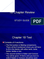 1B Chapter Review