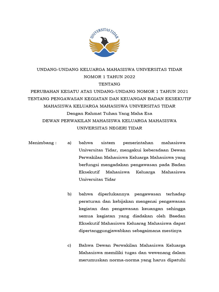 Uu no 1 tahun 2022 tentang perubahan uu pengawasan pdf teknologi