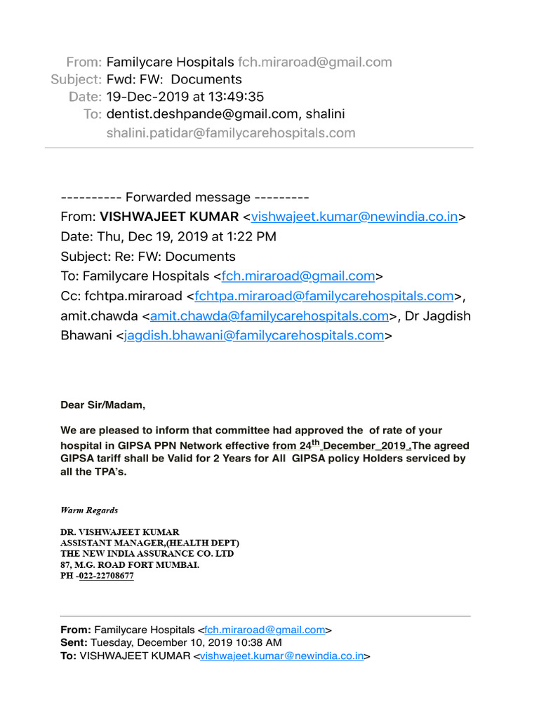 FWD FW Documents | PDF | Finance & Money Management