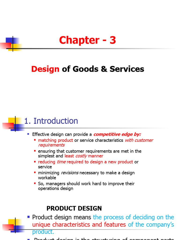 Strategies for Product and Service Design | PDF | Product Lifecycle ...