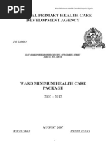 Ward Minimum Health Care Package.