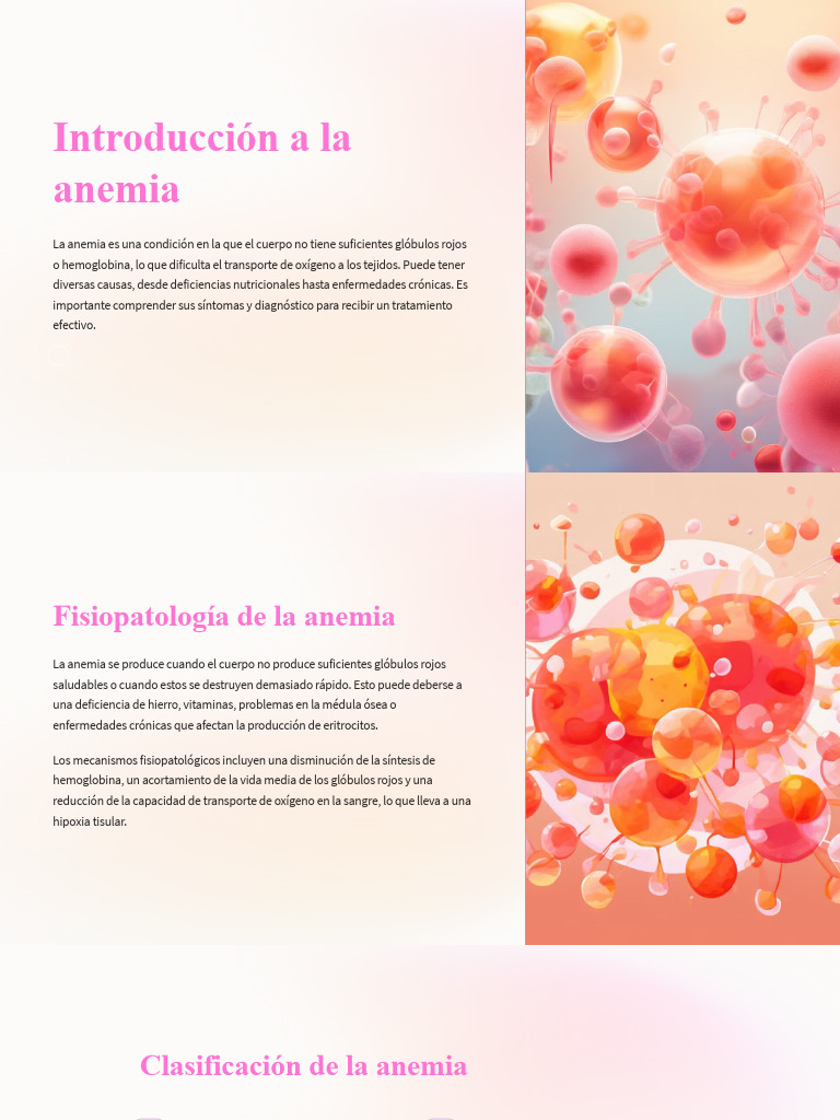 Guía completa sobre la anemia | PDF | Anemia | Glóbulo rojo