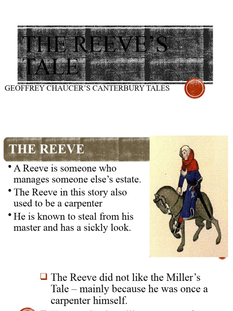 The Reeve's Tale Summary and Analysis | PDF