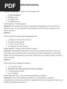 Class Ix Part A Unit 2 Self Management Skills-1