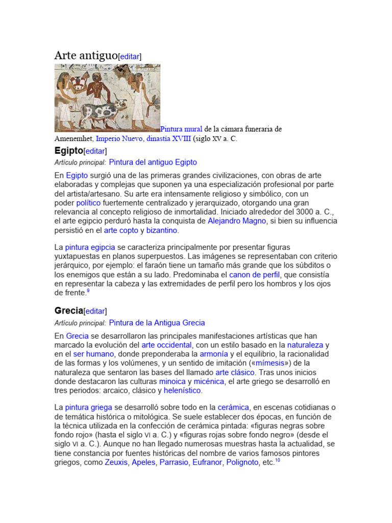 Historia de La Pintura2 | PDF | imperio Bizantino | Antiguo Egipto