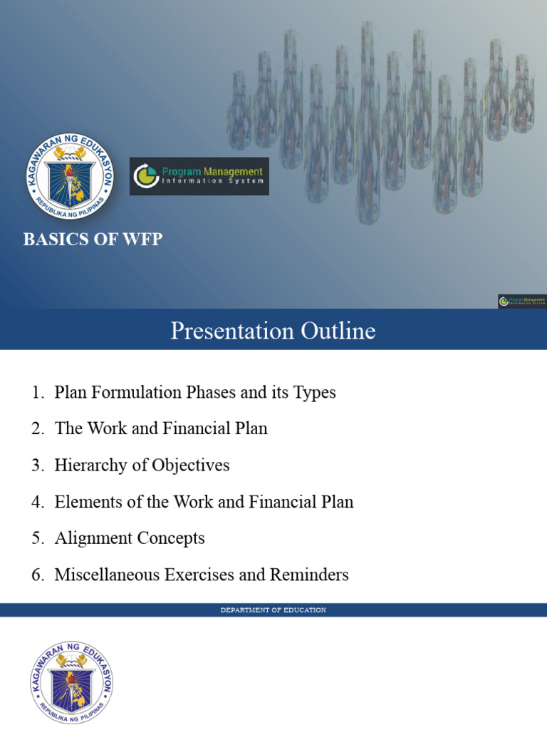 Work and Financial Plan Overview | PDF | Curriculum | Strategic Planning