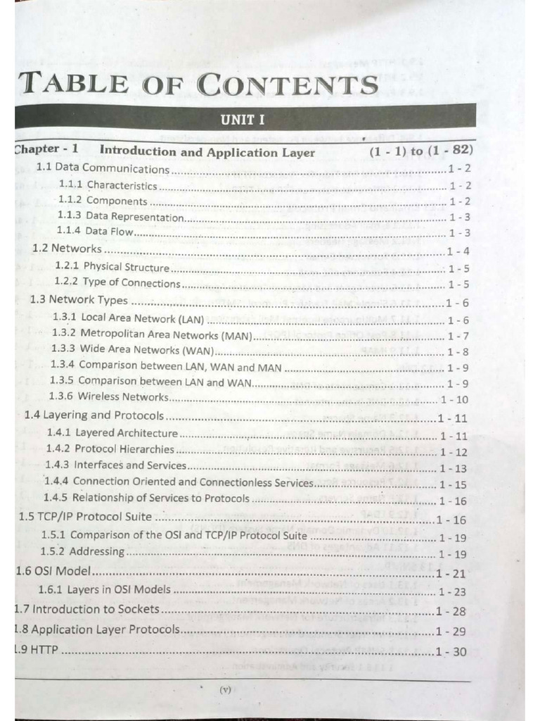 1 ST Unit Compressed Computer Network S Book Tecnical Publication | PDF