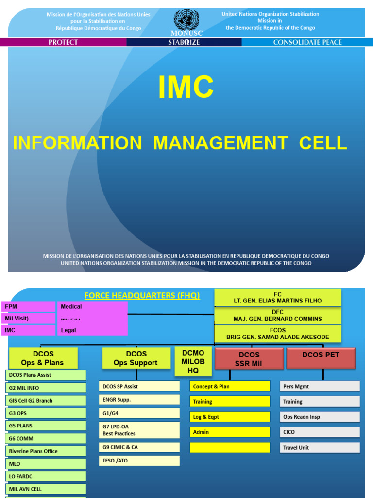 UN Stabilization Mission Document Management | PDF | Databases | Computing