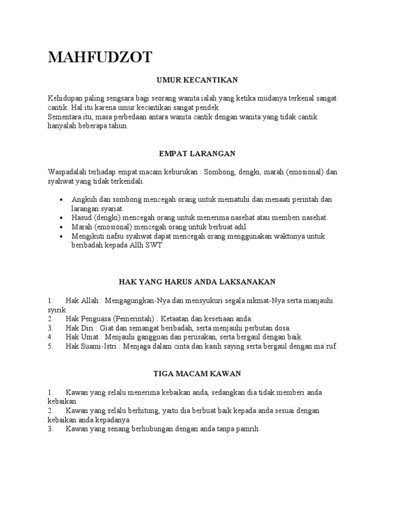 Belajar Yukz Mahfudzot