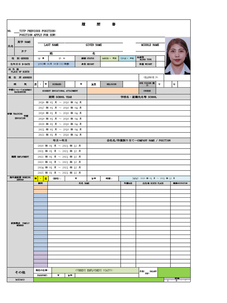 CV Template | PDF