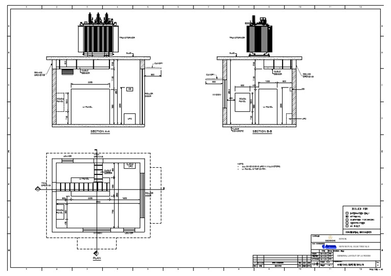General Layout of LV Room | PDF | Queensland Heritage Register ...