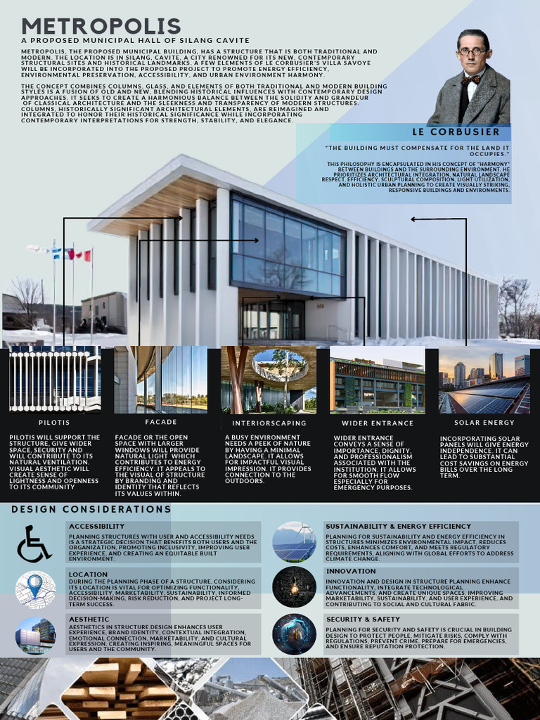 Silang Cavite Municipal Hall Design | PDF | Sustainability | Efficient ...