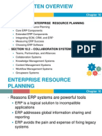 Chapter Ten Overview: Section 10.1 - Enterprise Resource Planning