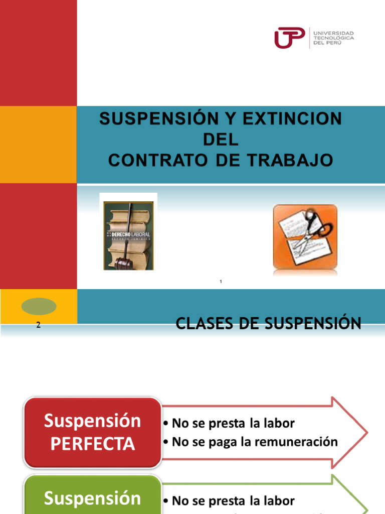Suspension y Extincion de Los Contratos de Trabajo-1 | PDF | Derecho ...