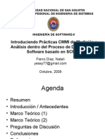 Introduciendo Prácticas CMMI de Medición y Análisis Dentro Del Proceso de Desarrollo de Software Basado en SCRUM