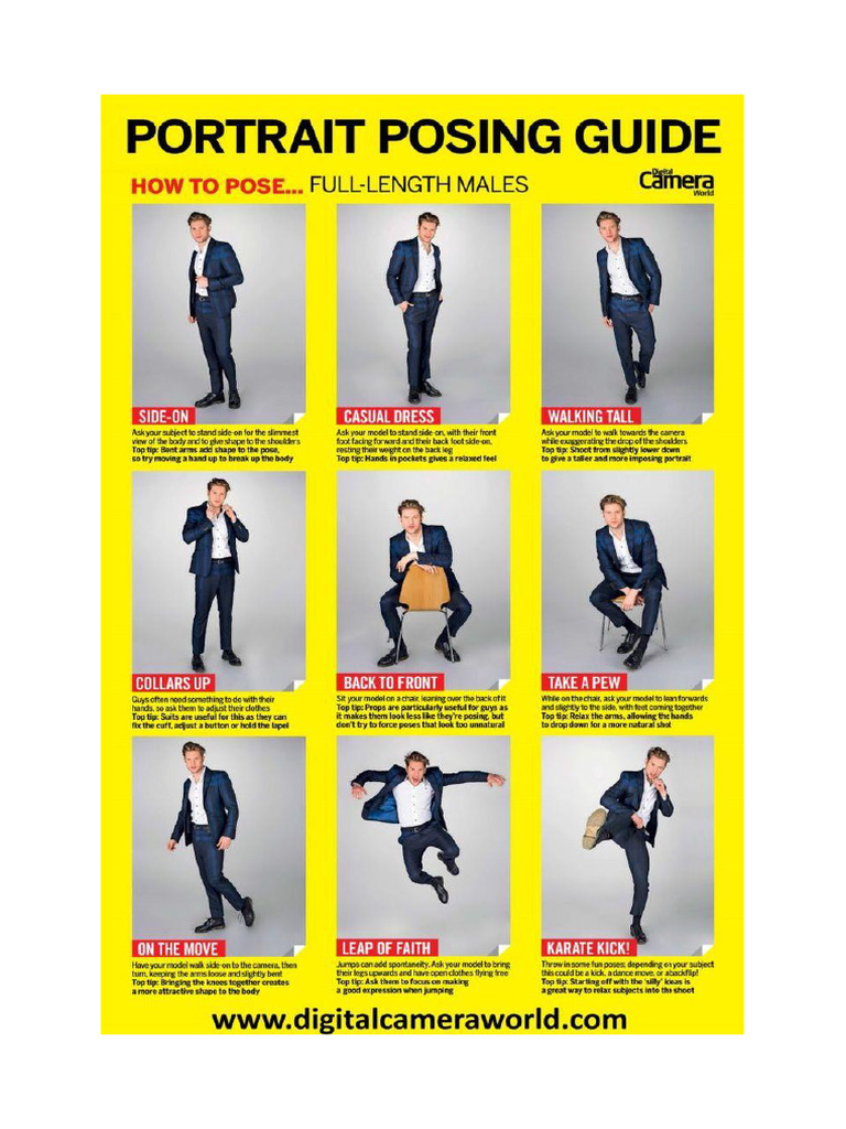 Posing Guide Men | PDF