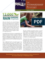 Washington; 12,000 Rain Gardens in Puget Sound - Stewardship Partners