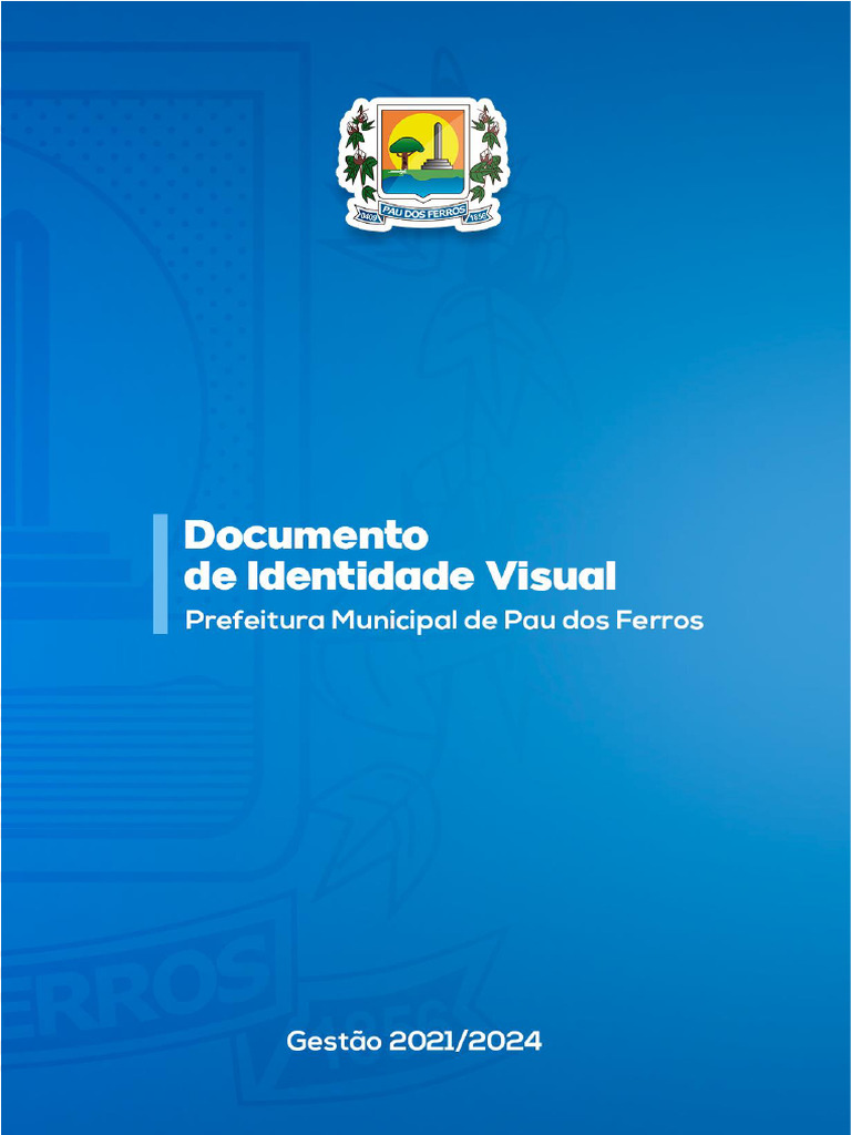 Identidade Visual da Prefeitura de Pau dos Ferros | PDF | Marca ...