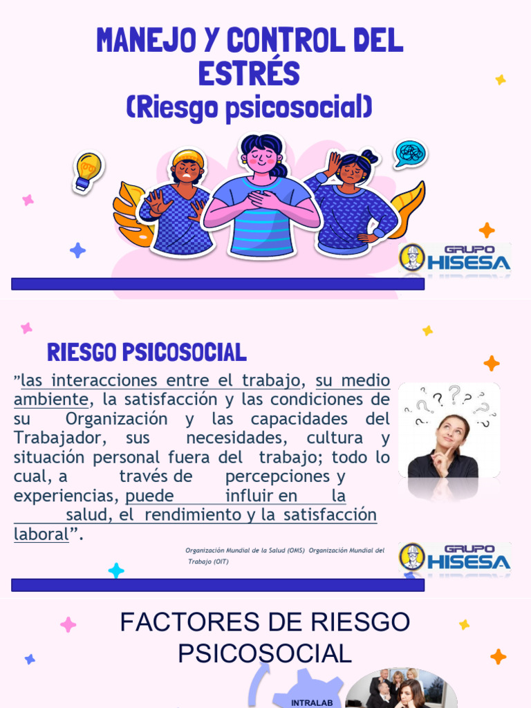 Manejo del Estrés Laboral Efectivo | PDF | Estrés (biología ...