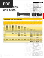 Grade 8.8 Bolt & Nut (Iso) | PDF | Screw | Steel