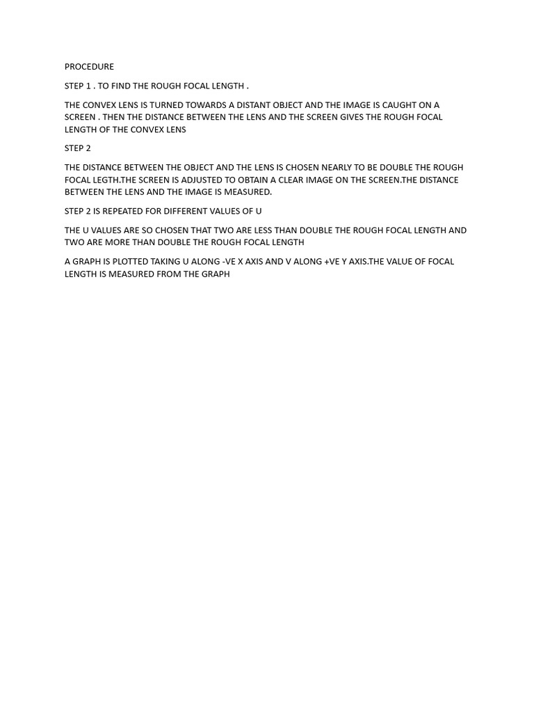 Procedure | PDF | Teaching Methods & Materials | Science & Mathematics