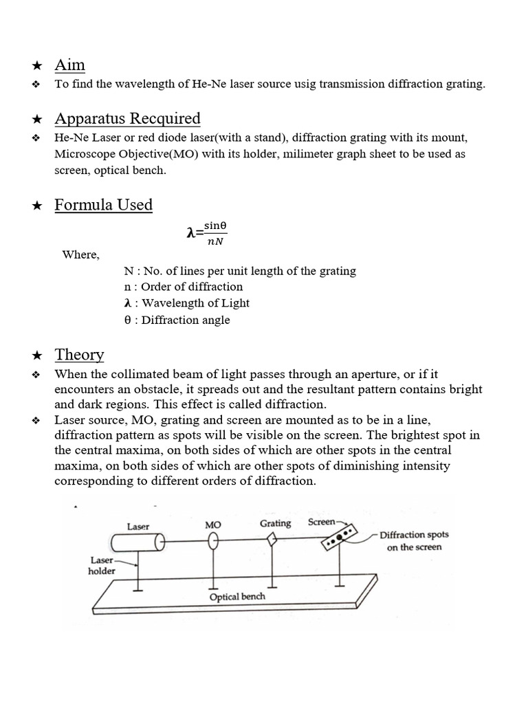 Experiment 5 - Physics | PDF | Teaching Methods & Materials ...