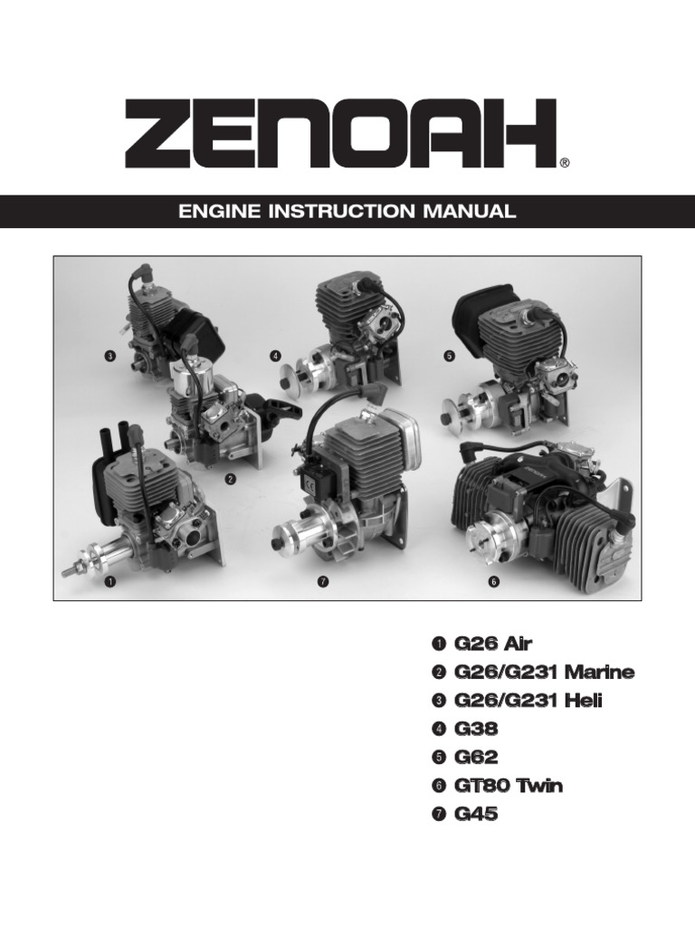 ZEN - Manual - New-03-02-2007 | PDF | Piston | Carburetor