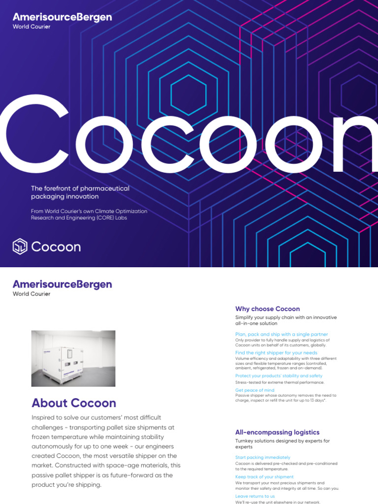 Product-Sheet - Cocoon 1 | PDF | Logistics