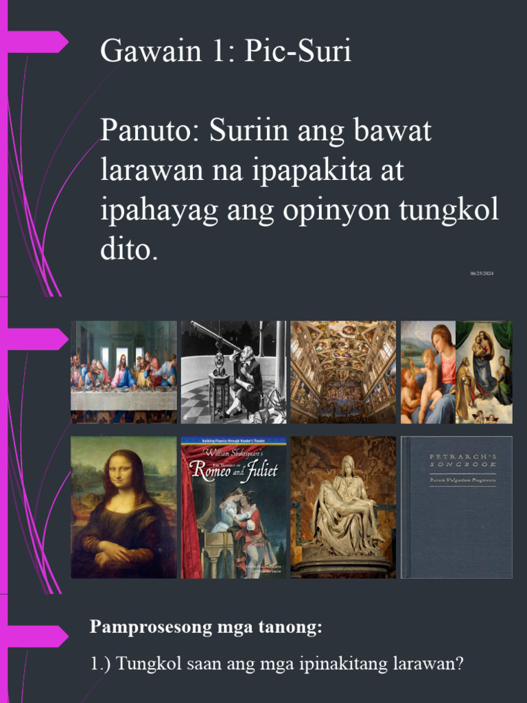 Mga Ambag NG Renaissance Sa Iba-Ibang Larangan | PDF