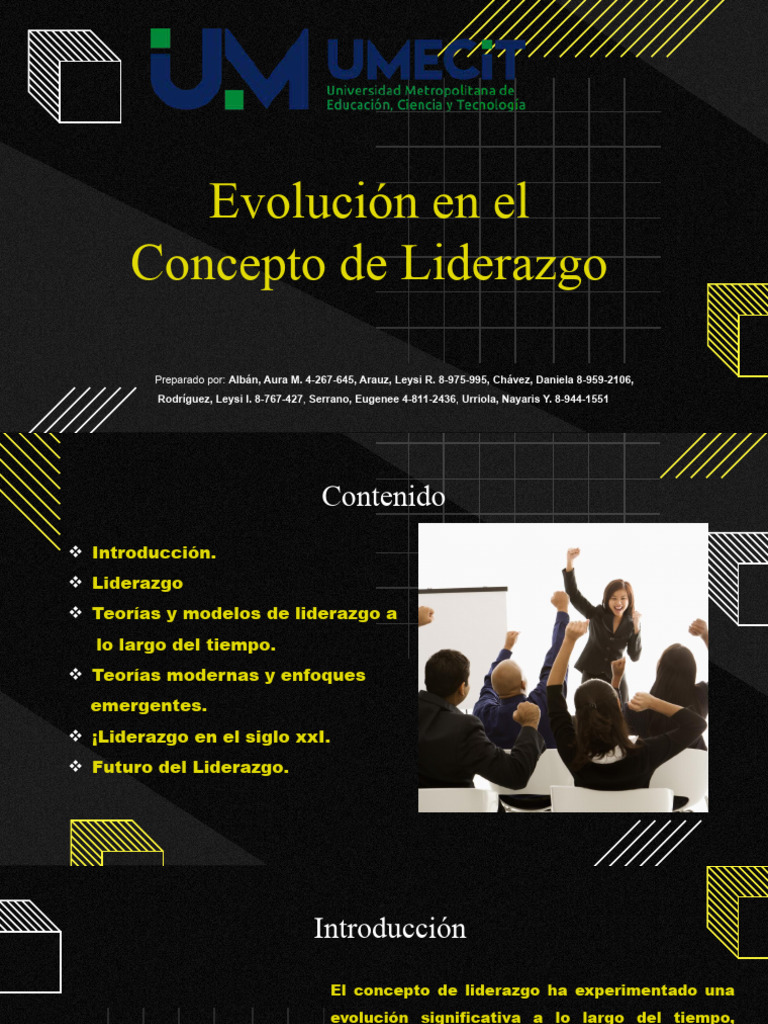 Evolucion en El Concepto de Liderazgo | PDF | Crecimiento personal y ...