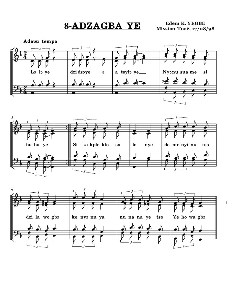 Adjagba Ye | PDF