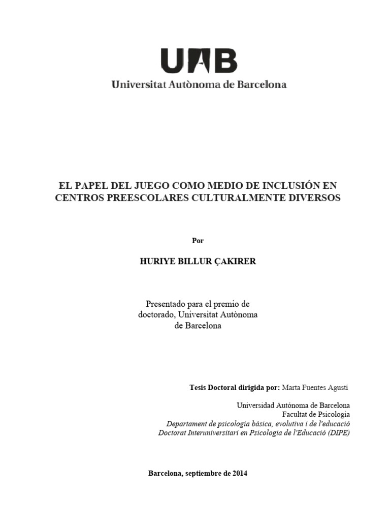 20 (1) Es | PDF | Educación de la primera infancia | Inclusión (Educación)