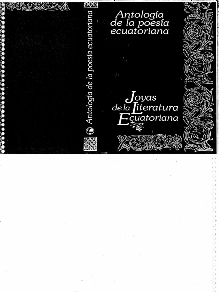 Antología de La Poesía. Joyas de La Literatura Ecuatoriana | PDF