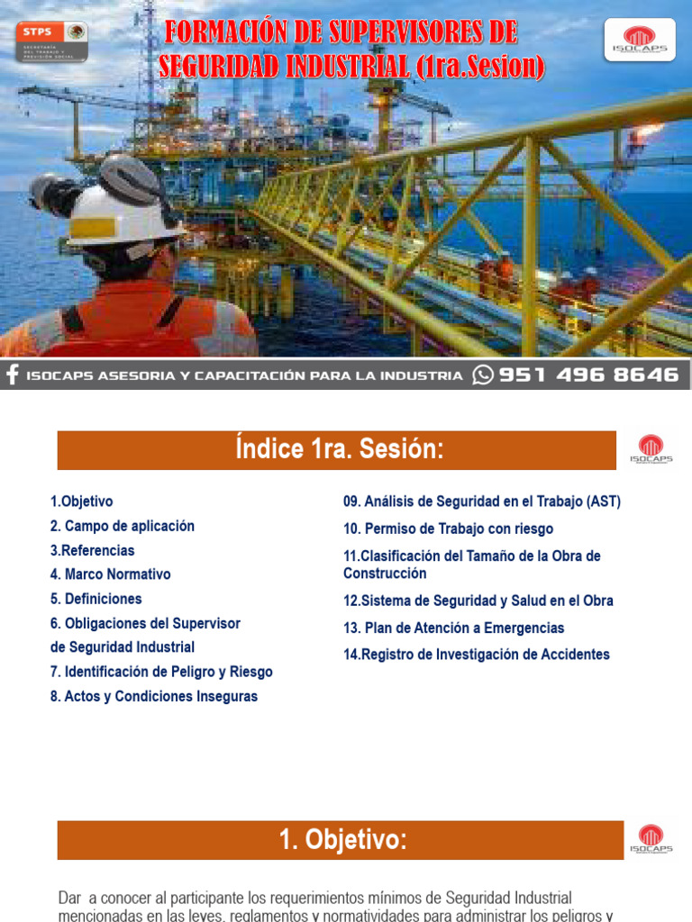 Supervisión en Seguridad Industrial | PDF | Riesgo | Valores